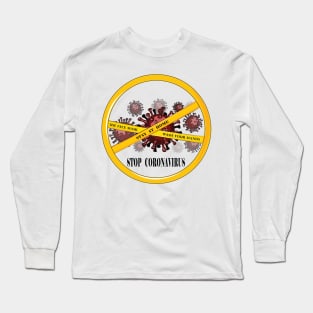 Stop Coronavirus Long Sleeve T-Shirt